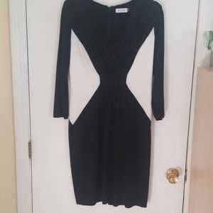 Calvin Klein color block dress (200)